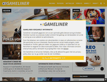 Tablet Screenshot of gameliner.nl